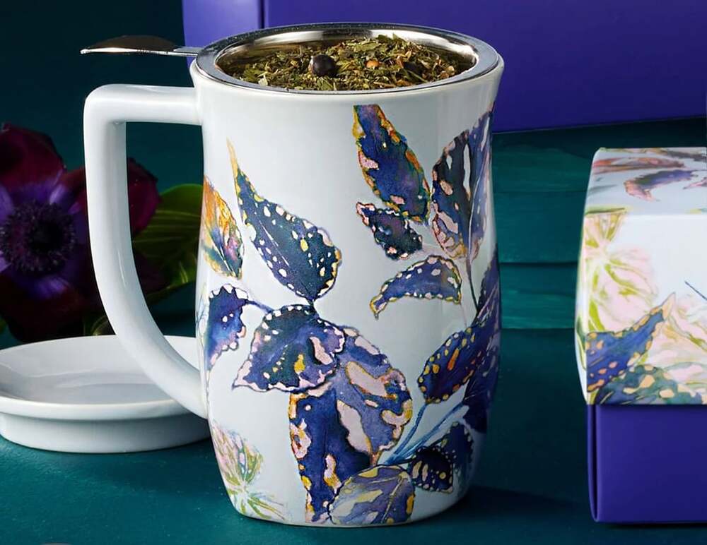 FIORE STEEPING CUP WITH INFUSER DEMOISELLE